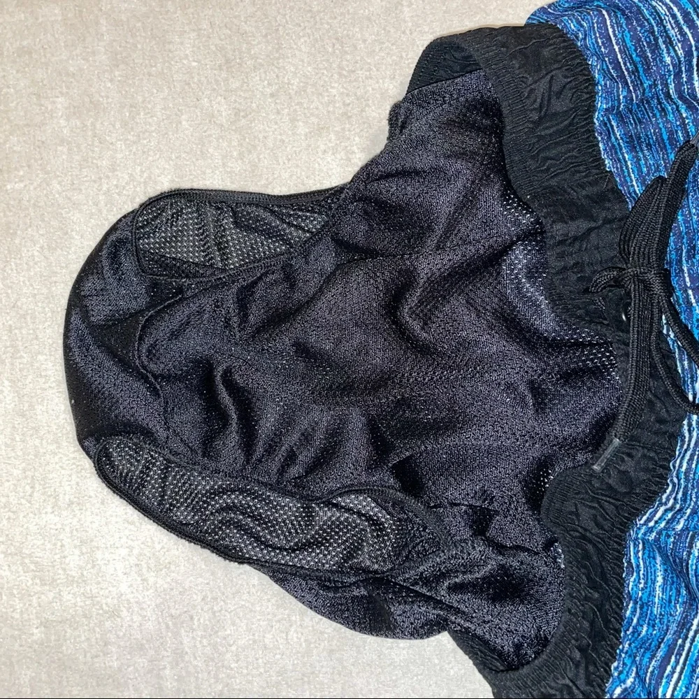 Adidas Mens Blue and Black Swim Short size M‎